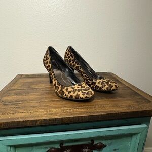 Merona Brown and Black Heels